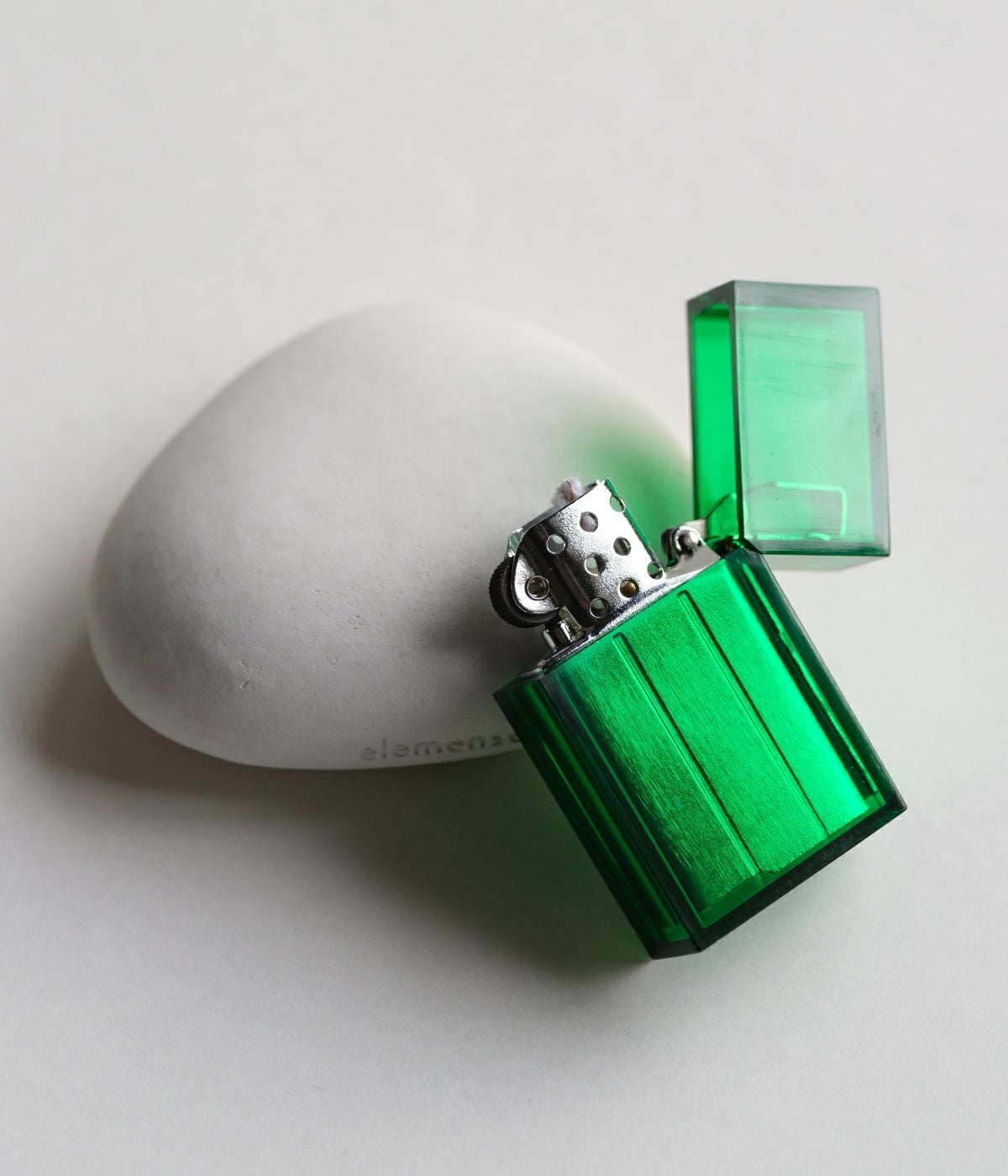 ジェットターレ カイサンダー クリアーグリーン HARDEDGE CLEAR COLOR PETROL LIGHTER 21001｜坪田パール通販サイト