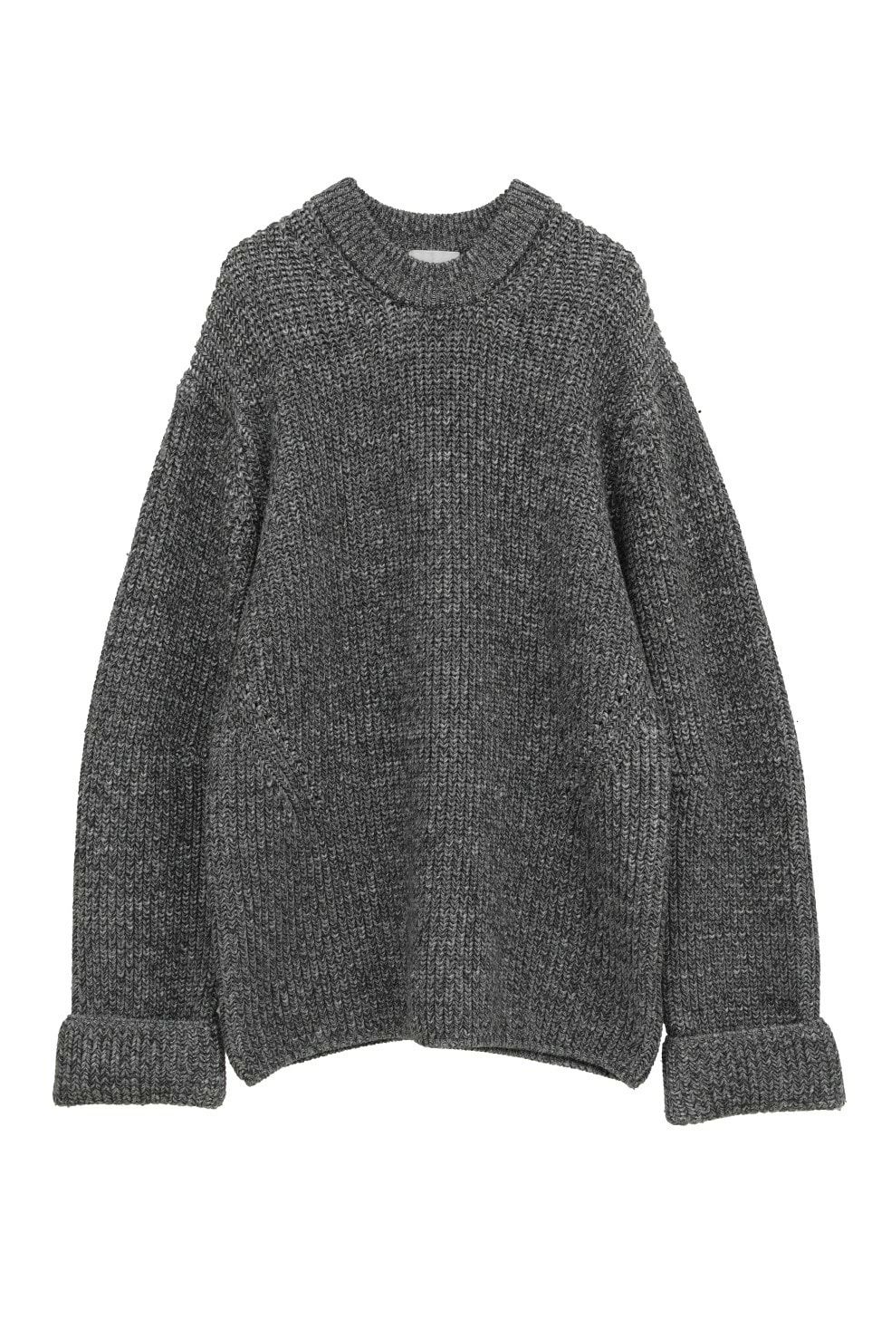 OVER FORM SLEEVE KNIT TOPS 19106-2242｜CLANE クラネ通販