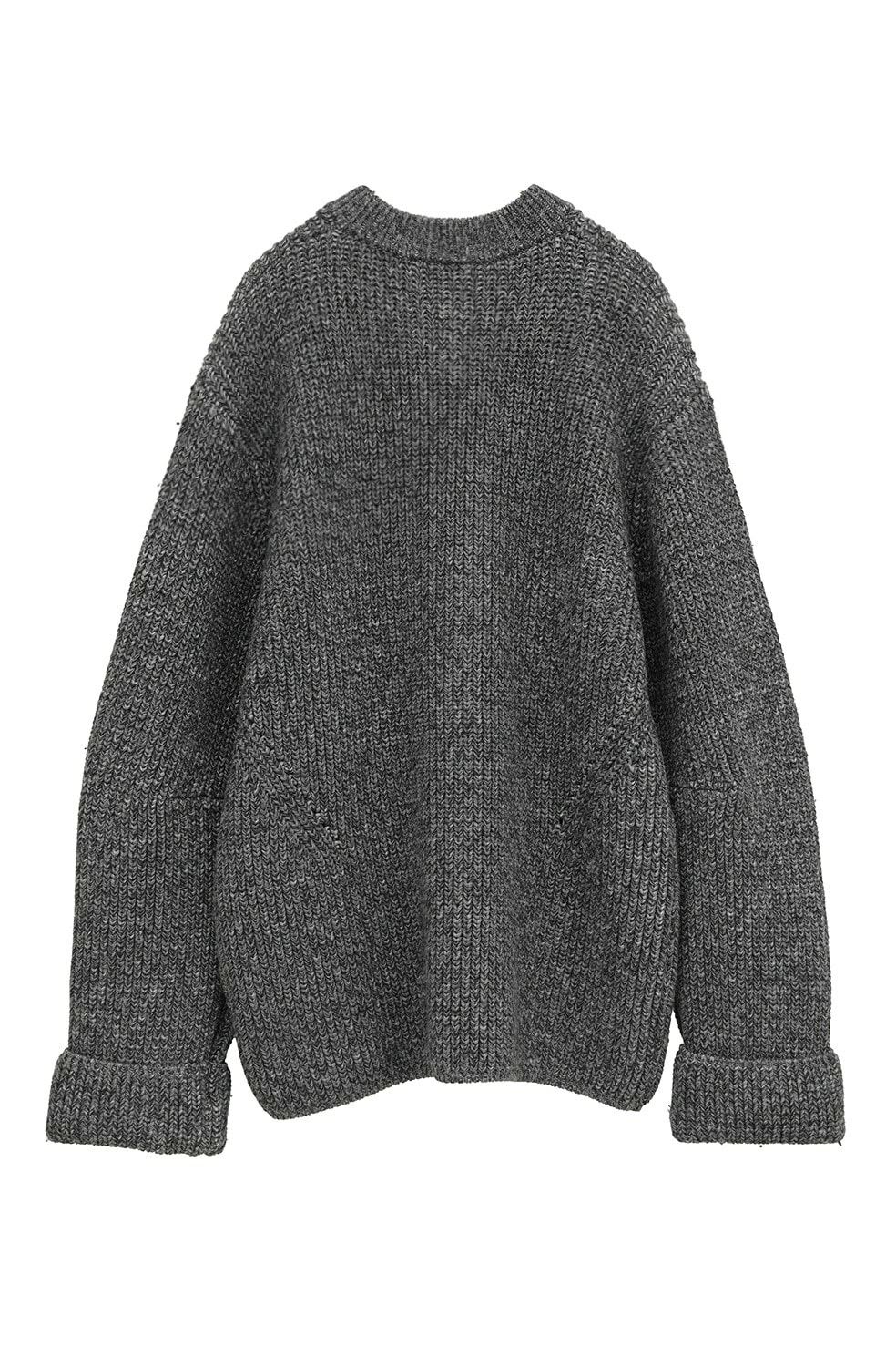 OVER FORM SLEEVE KNIT TOPS 19106-2242｜CLANE クラネ通販