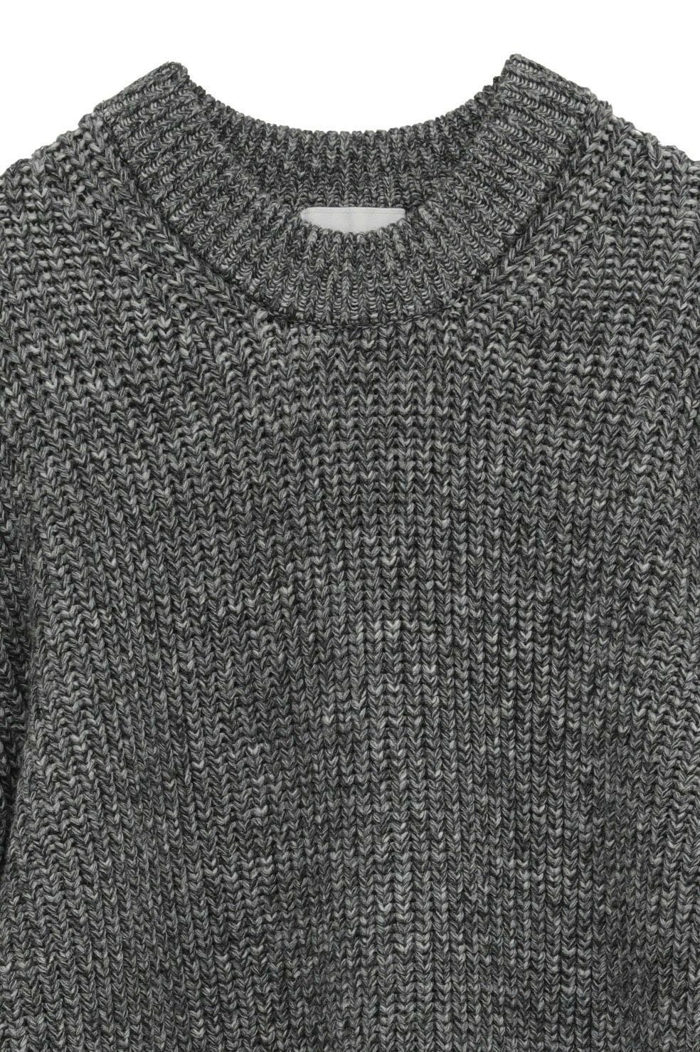 OVER FORM SLEEVE KNIT TOPS 19106-2242｜CLANE クラネ通販