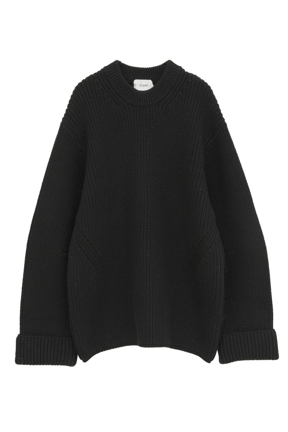 OVER FORM SLEEVE KNIT TOPS 19106-2242｜CLANE クラネ通販