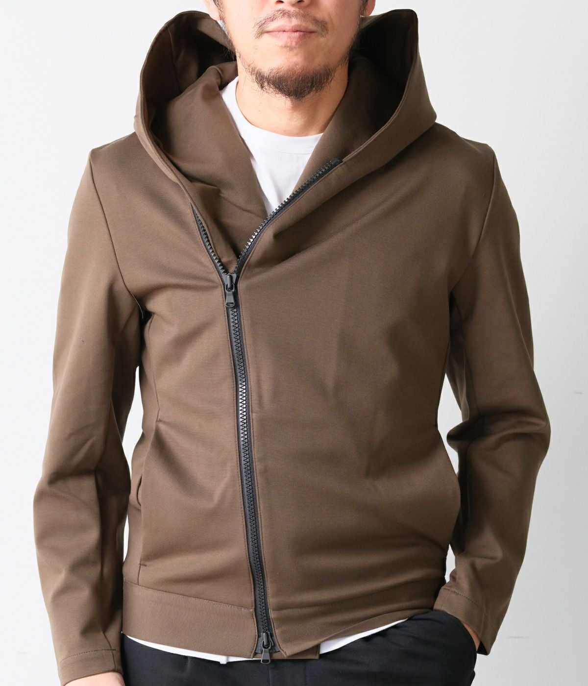 WRAP HOODED RIDERS 1102610031｜junhashimoto（ジュンハシモト）通販