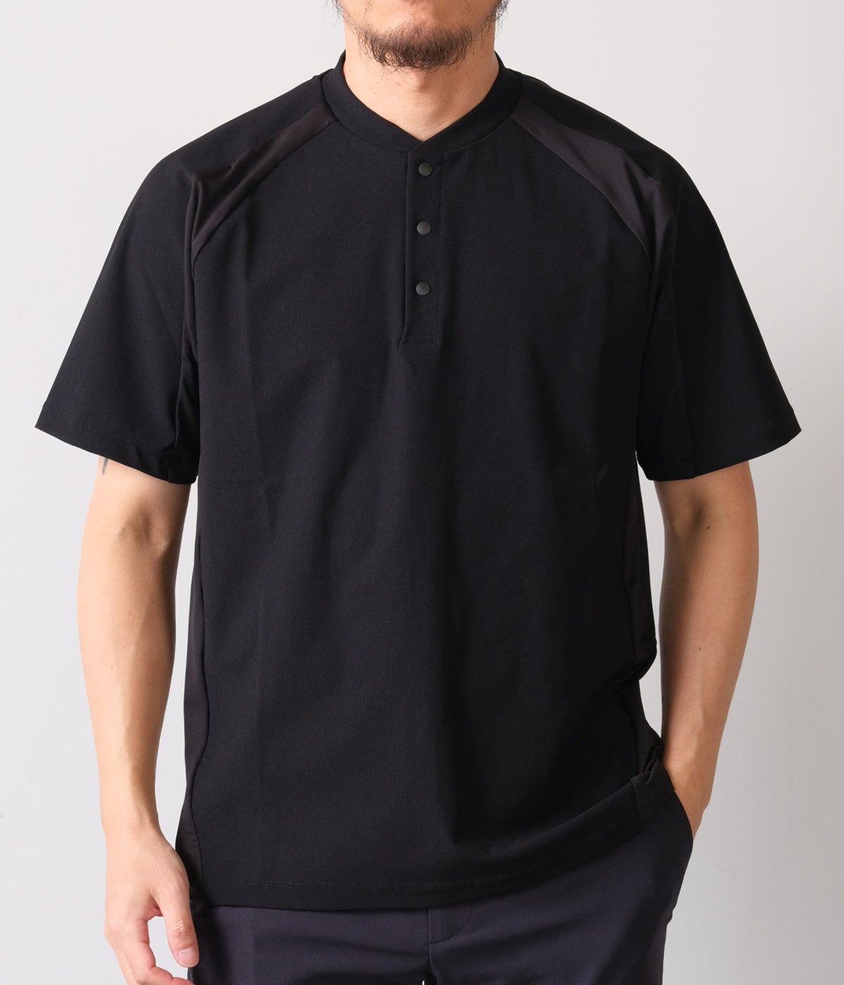 junhashimoto ジュンハシモト 101SERIBU ポロシャツ 黒 3 DRY POLO | junhashimoto（ジュンハシモト）Official webshop