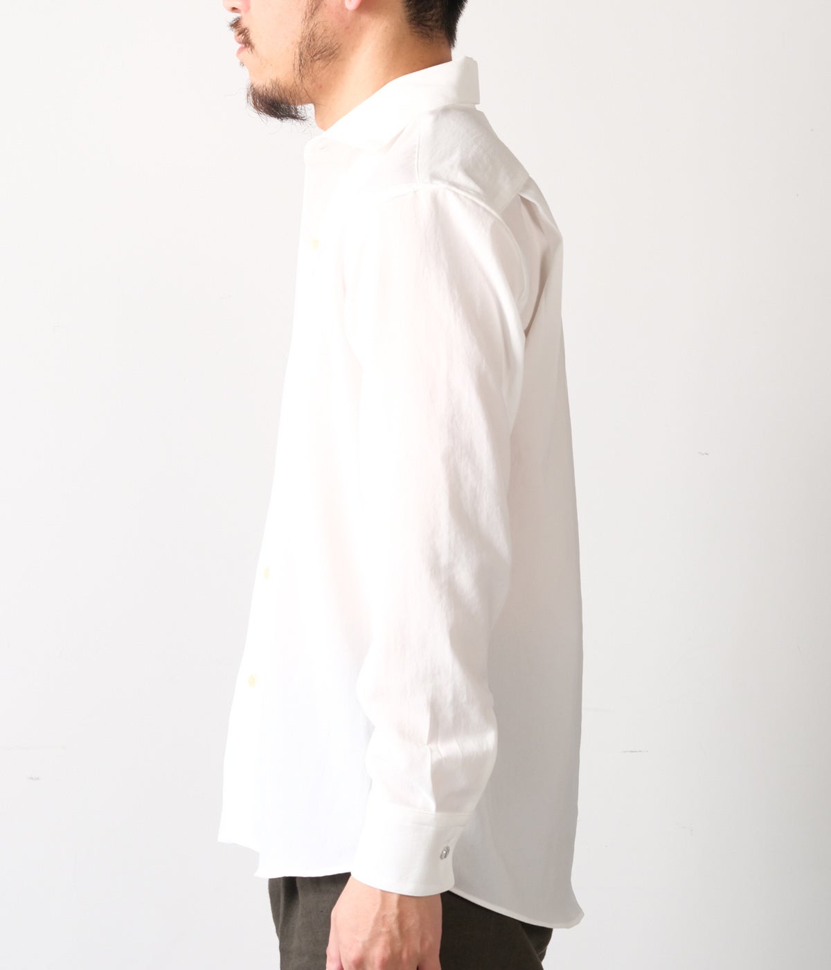 HORIZONTALCOLLAR SHIRT 1062610003｜junhashimoto（ジュンハシモト）通販