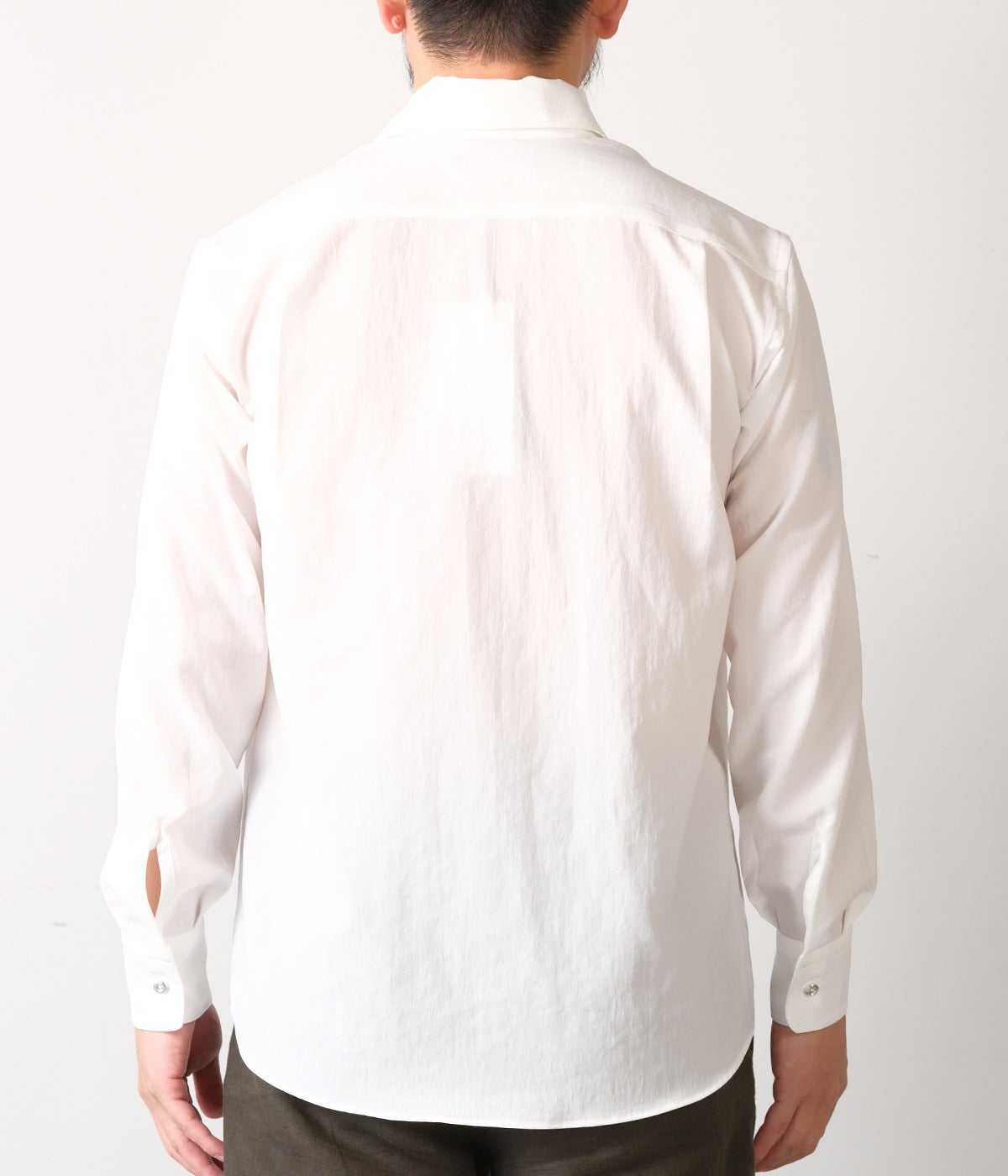 HORIZONTALCOLLAR SHIRT 1062610003｜junhashimoto（ジュンハシモト）通販