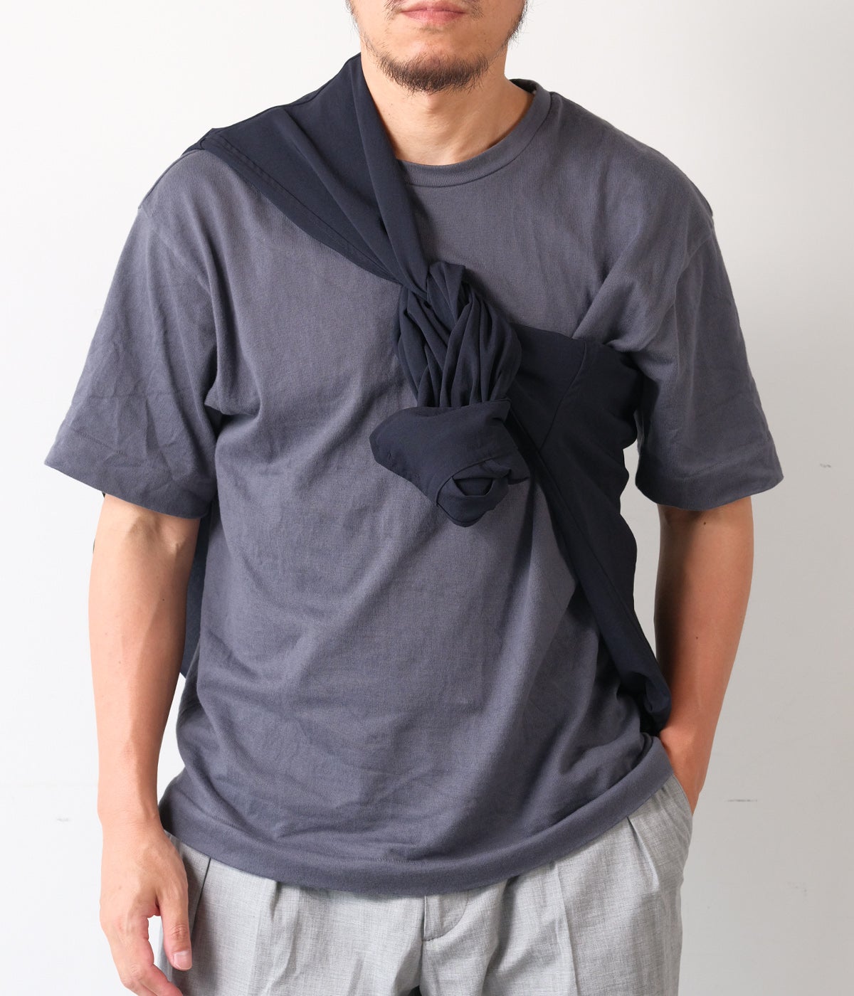 FLY FRONT MEGA BIG SHIRTS 1062611009｜junhashimoto（ジュンハシモト