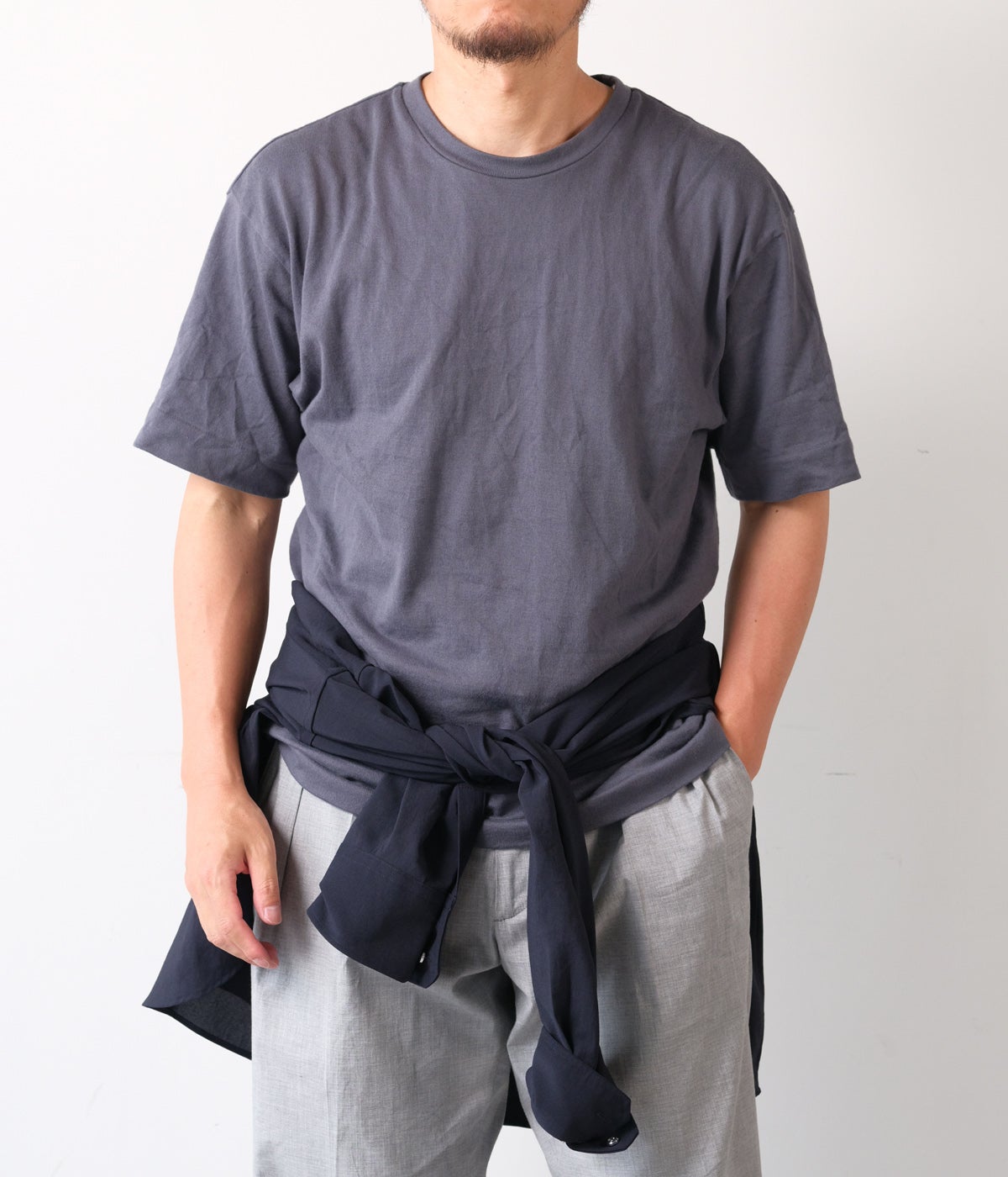 FLY FRONT MEGA BIG SHIRTS 1062611009｜junhashimoto（ジュンハシモト