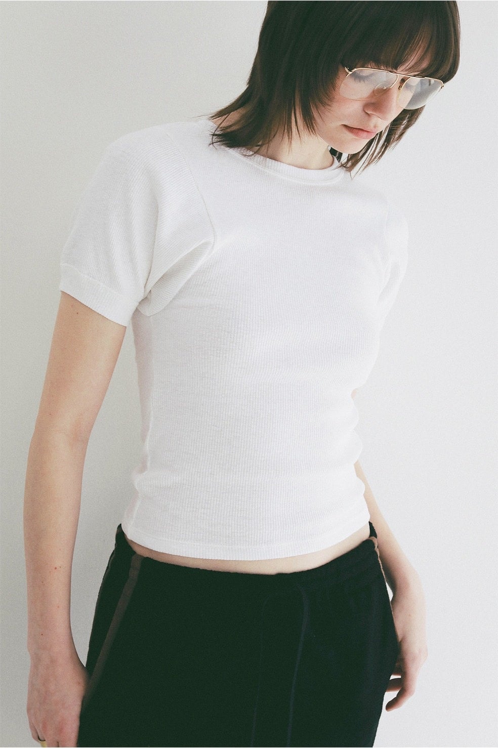 SCOOP SLEEVE COMPACT TOPS 10105-1363｜CLANE クラネ通販